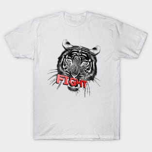 tiger fight T-Shirt